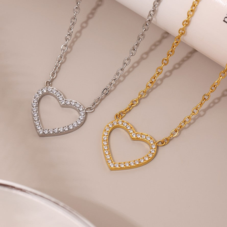 Women's Stainless Steel Heart Bracelet