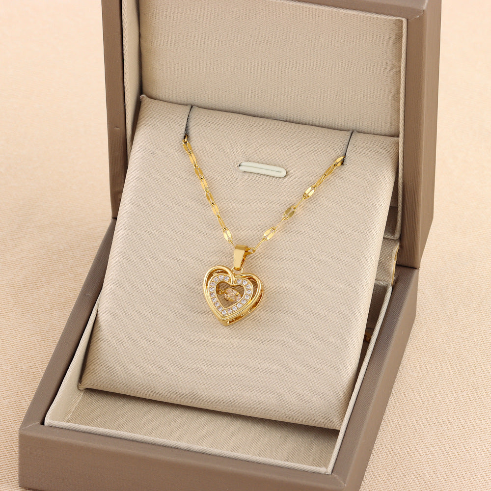 Double-Layer Love Necklace
