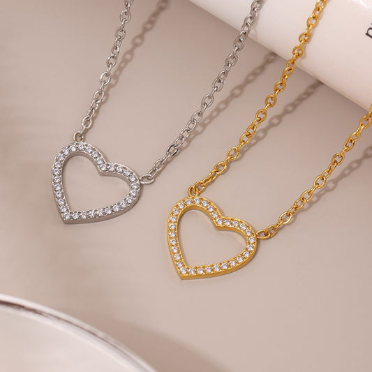 Women's Stainless Steel Heart Bracelet